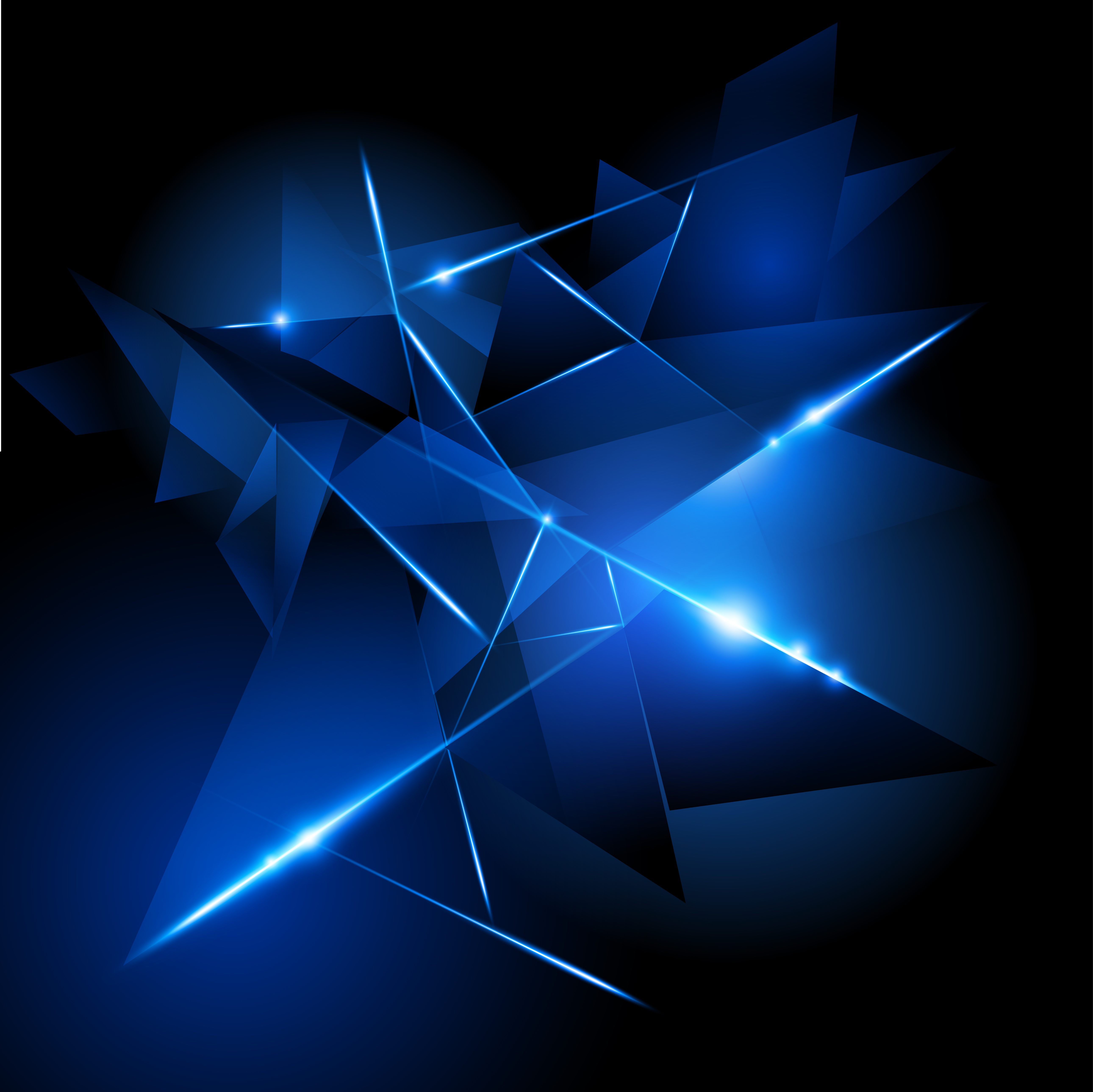 5160x5154 Abstract Glow Vector Background