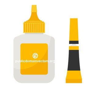 300x300 Super Glue Vector Image