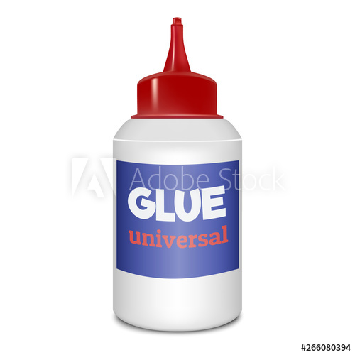 500x500 Universal Glue Icon Realistic Illustration Of Universal Glue