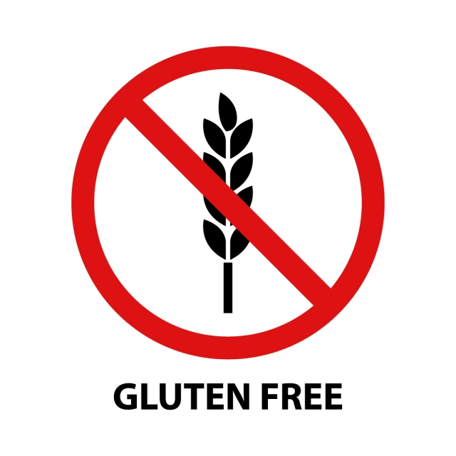 640x640 Gluten Free Icon, Label, Health, Menu Png And Vector