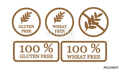500x294 Gluten Free And Wheat Free Symbols Stock Image And Royalty Free