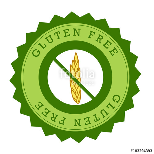 500x500 Gluten Free Logo Vector Design Stock Image And Royalty Free