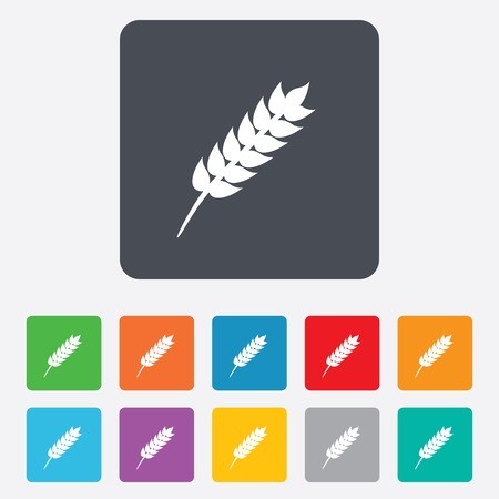 450x450 Gluten Free Sign Icon No Gluten Symbol Rounded Squares