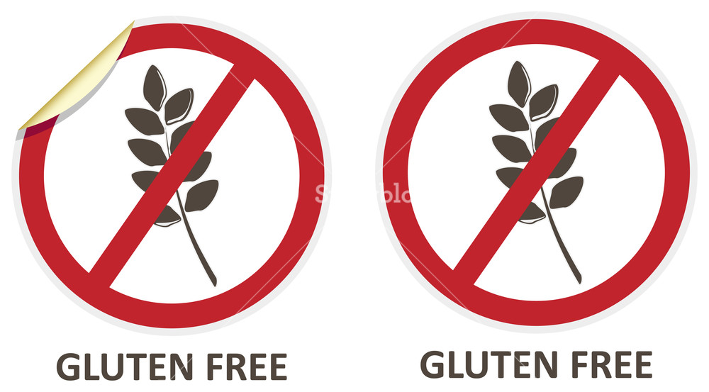 1000x553 Gluten Free Vector Stickers And Icons For Allergen Free Products