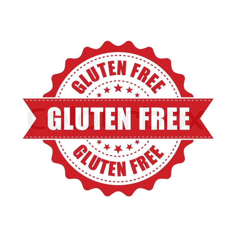 800x800 Gluten Free Grunge Rubber St Stock Vector Colourbox