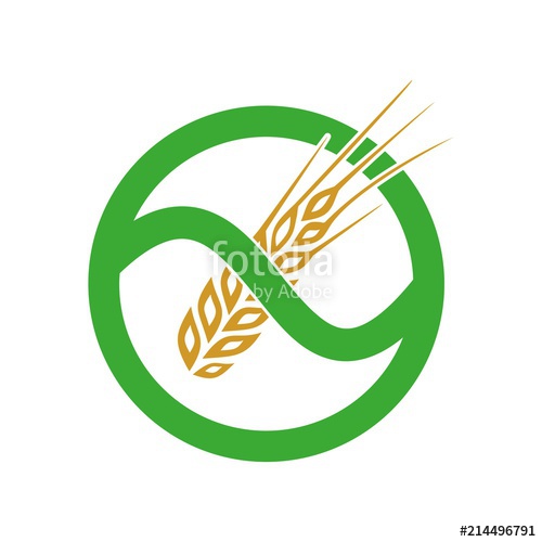 500x500 Gluten Free Icon, Simple Sign Stock Image And Royalty Free Vector