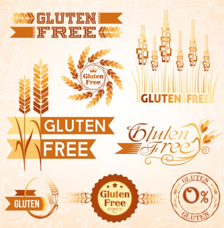 461x468 Gluten Free Logos With Labels Vector Free Vectors Ui Download