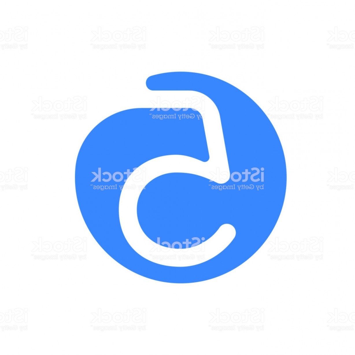 1228x1228 Number Five Font Logo Vector Blue Icon Gm Catchsplace