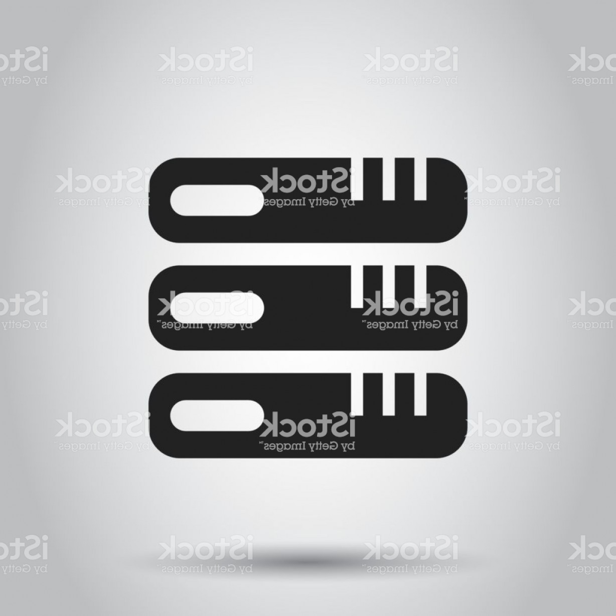 1228x1228 Database Server Vector Icon Storage Vector Illustration Gm