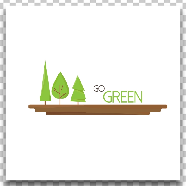 640x640 Go Green Vector, Ecology, Green, Eco Png And Vector