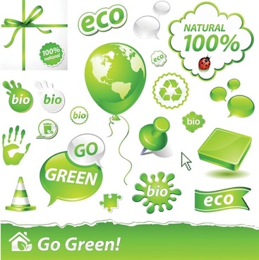 367x368 Go Green Icon Free Vector Download