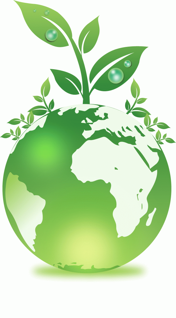 609x1098 Green Earth Vector Vector Art In Go Green Posters