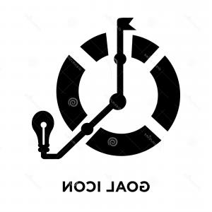 300x300 Photostock Vector Goal Vector Icon Sign Icon Vector Illustration