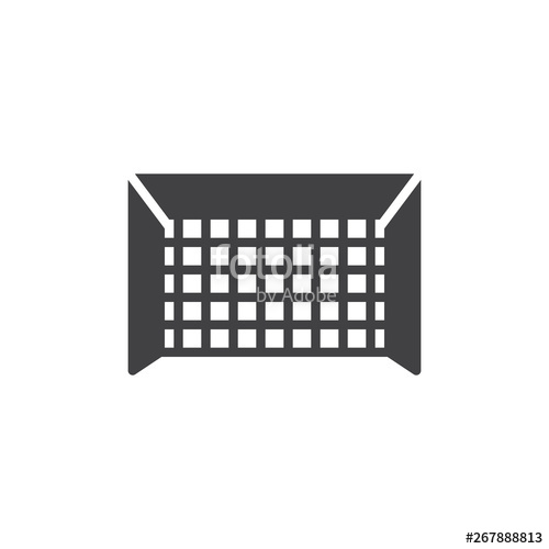 Football Goal Vector Icon Filled Flat Sign For Mobile Concept 500x500 Football Goal Vector Icon Filled Flat Sign For Mobile Concept