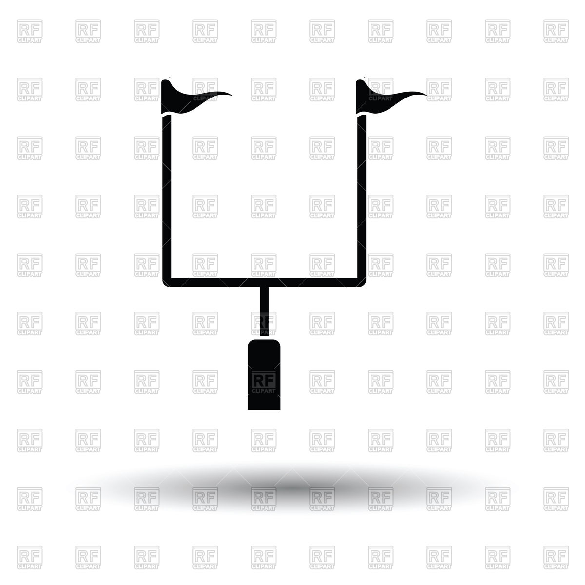 American Football Goal Post Icon Vector Image Of Sport And Leisure 1200x1200 American Football Goal Post Icon Vector Image Of Sport And Leisure