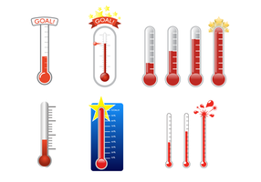 286x200 Goal Thermometer Free Vector Art