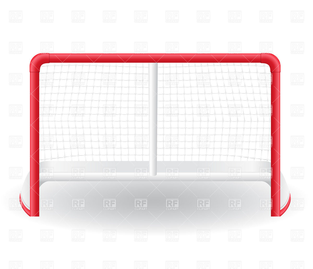 1200x1032 Ice Hockey Goal Vector Image Of Sport And Leisure Konturvid
