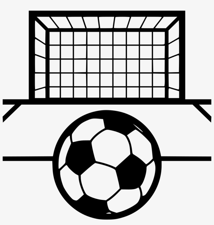 820x860 Download Free Png Soccer Goal Vector Black And White Soccer Goal