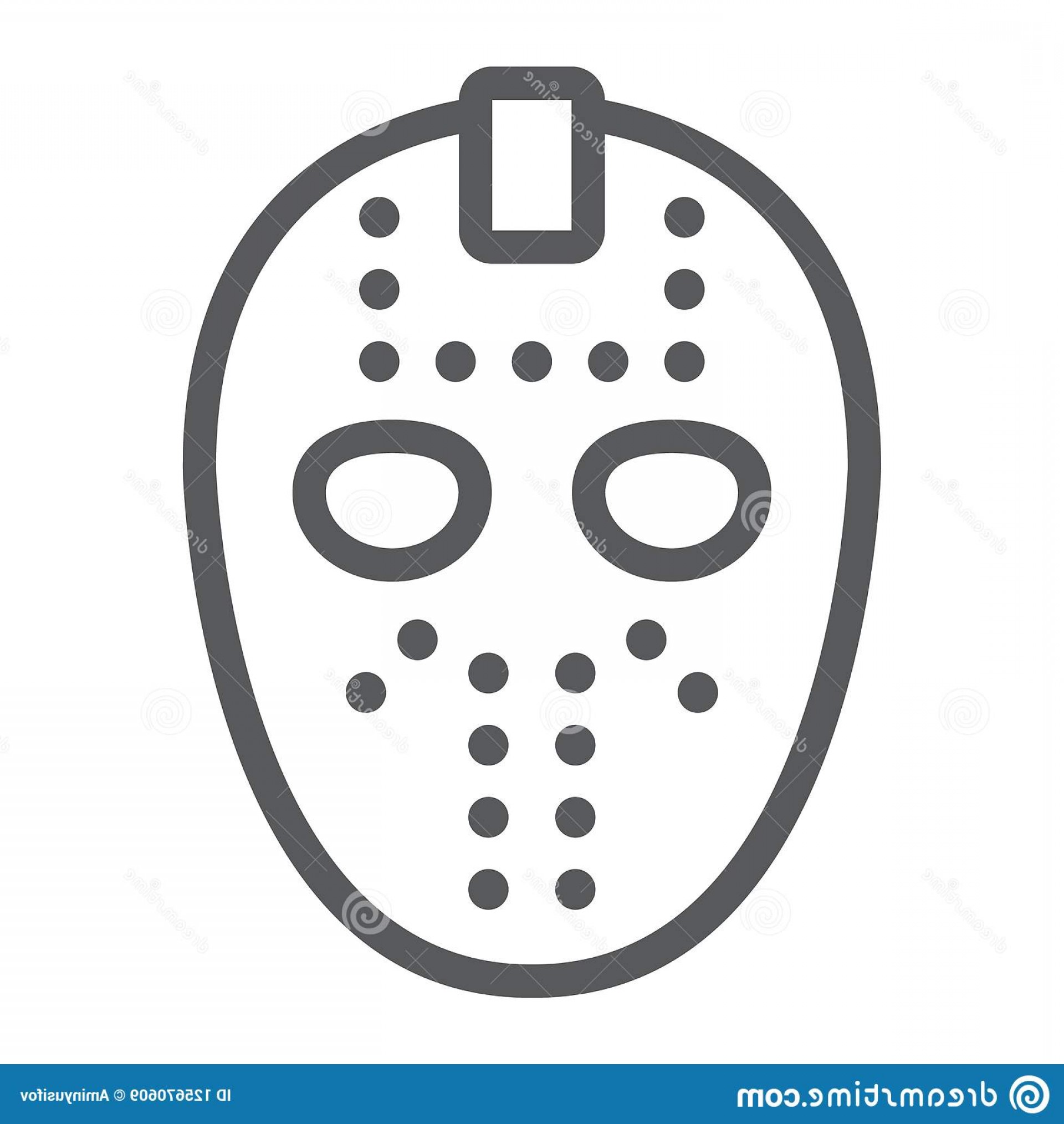 Hockey Mask Line Icon Helmet Mask Goalie Sign Vector Graphics 1920x2028 Hockey Mask Line Icon Helmet Mask Goalie Sign Vector Graphics