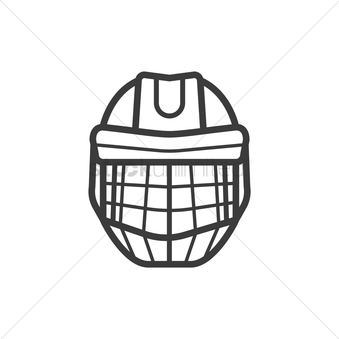 Ice Hockey Goalie Mask Vector Image 1300x1300 Ice Hockey Goalie Mask Vector Image
