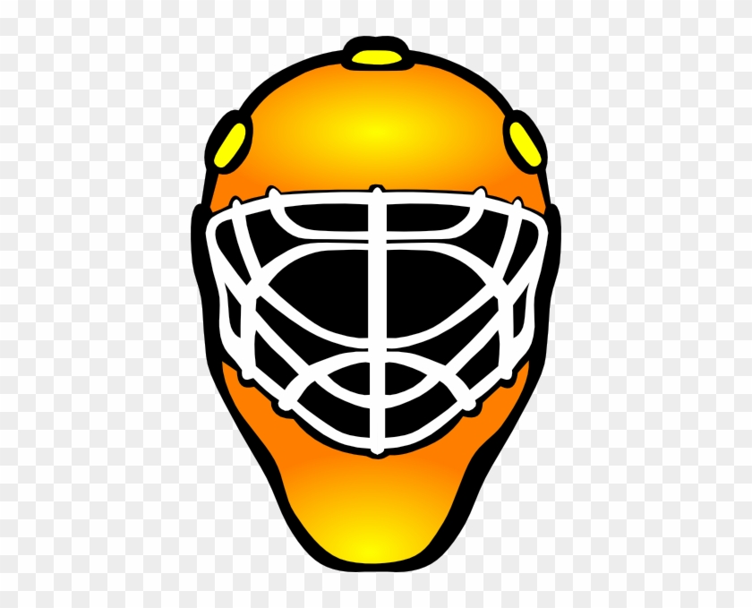 Orange Hockey Goalie Mask Clip Art 840x679 Orange Hockey Goalie Mask Clip Art