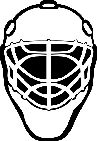 Goalie Mask Simple Outline Clip Art Free Vector In Open Office 408x591 Goalie Mask Simple Outline Clip Art Free Vector In Open Office