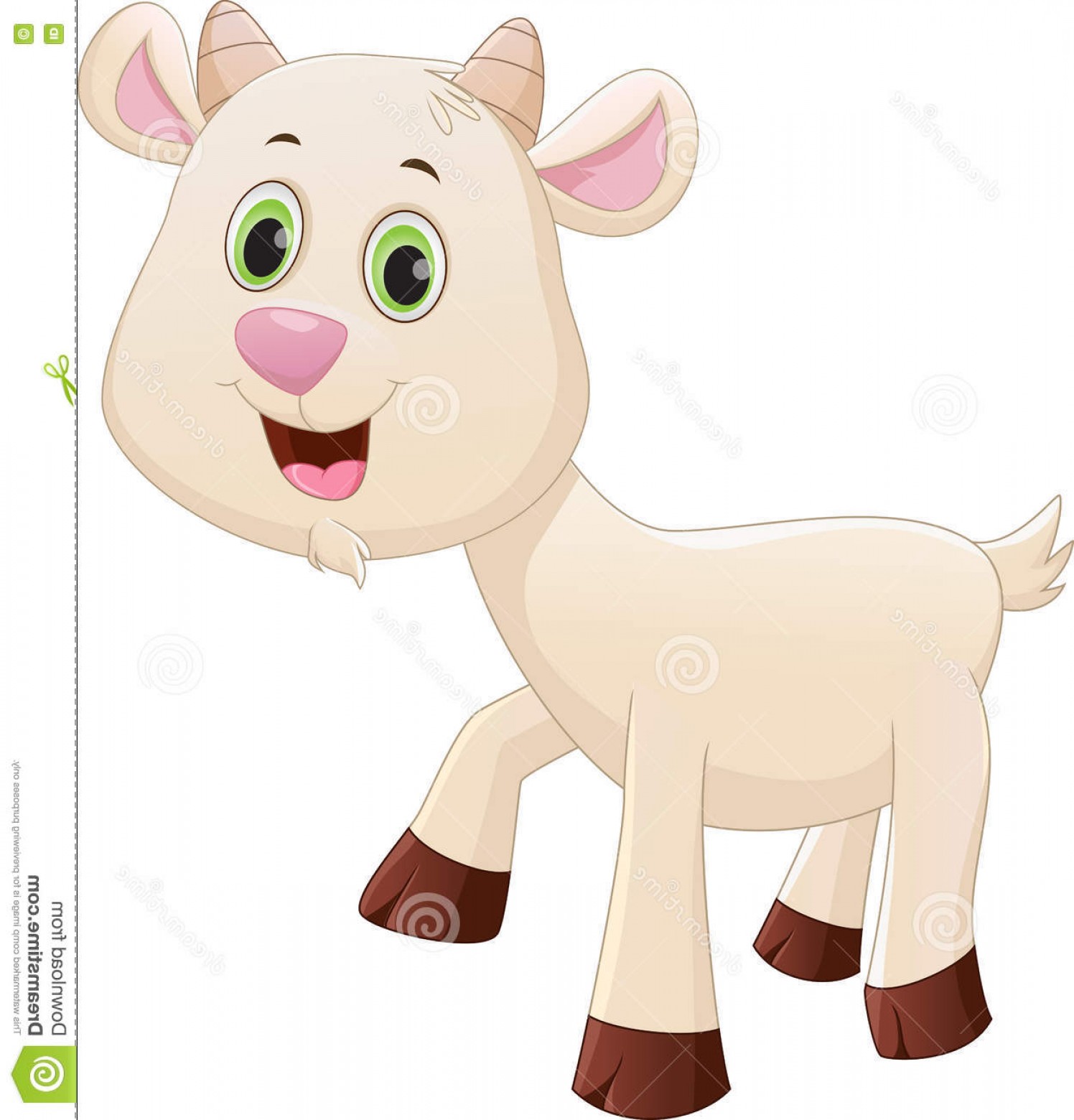 Baby Goat Vector Sarahgardan 1496x1560 Baby Goat Vector Sarahgardan