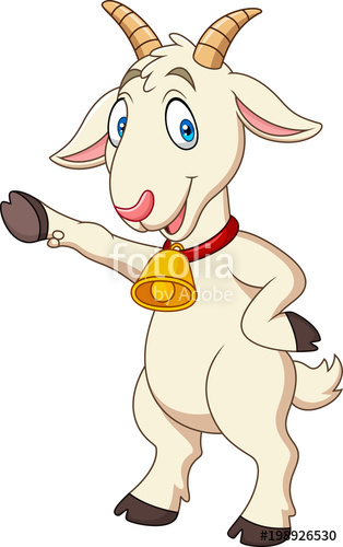 Cartoon Funny Goat Presenting Stock Image And Royalty Free Vector 314x500 Cartoon Funny Goat Presenting Stock Image And Royalty Free Vector