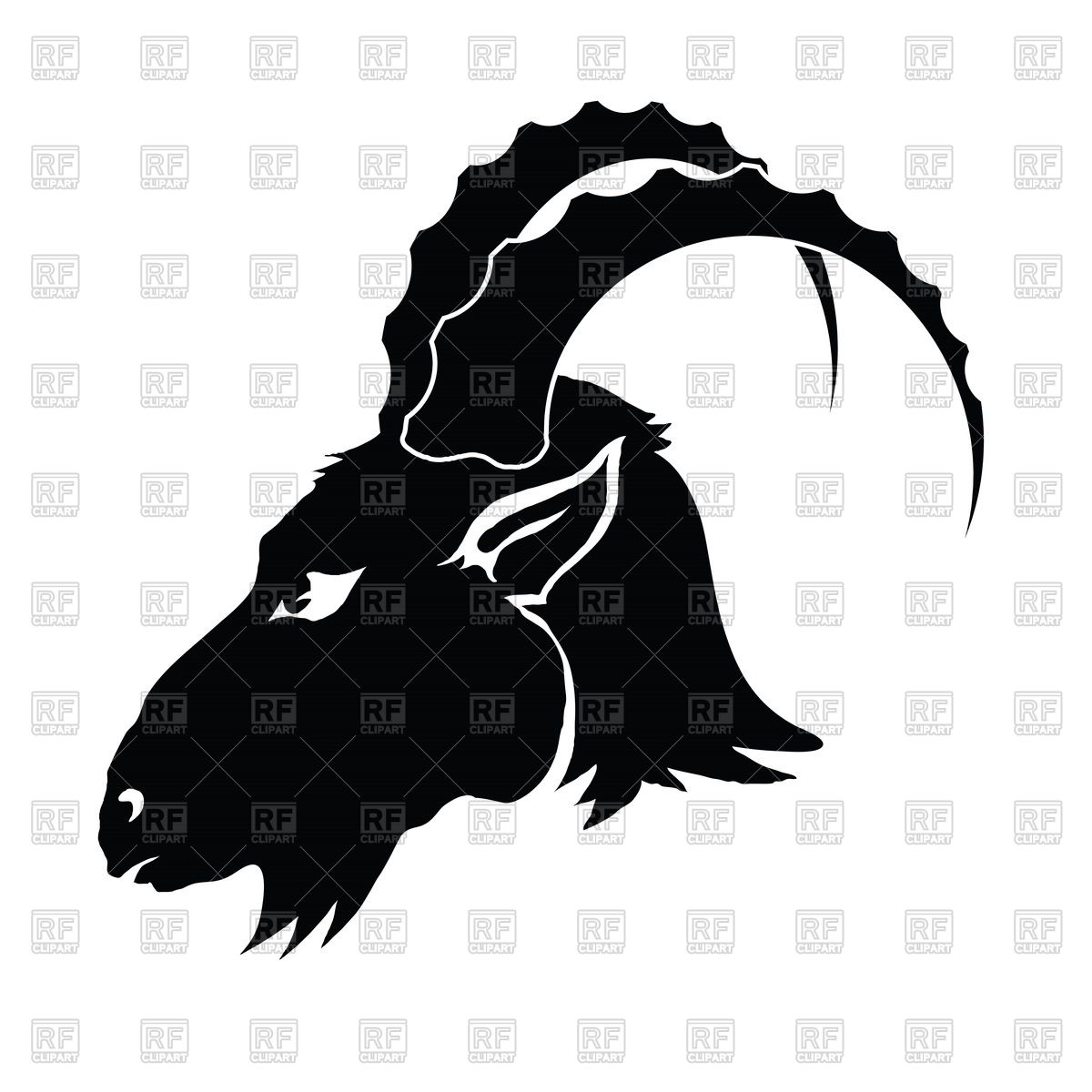 Goat Head Vector at Vectorified.com | Collection of Goat Head Vector