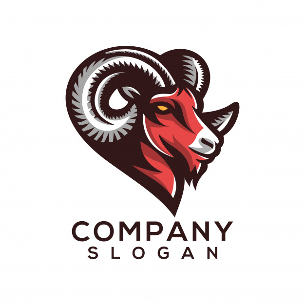 626x626 Goat Logo Vector Vector Premium Download