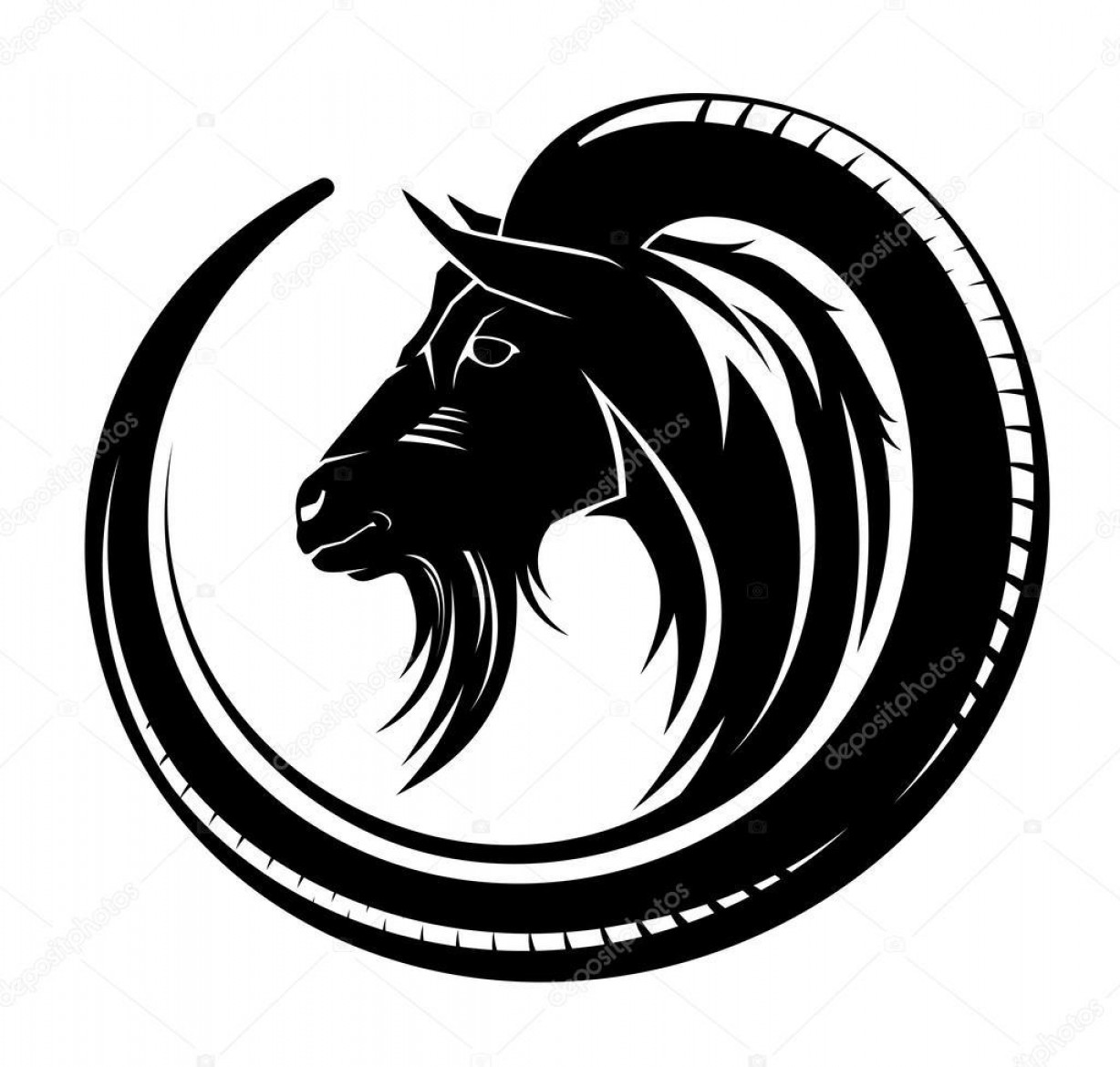 1228x1170 Vector Graphics Of Goats Soidergi