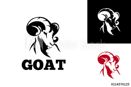 500x334 Goat Logo Template Design Vector, Emblem, Design Concept, Creative