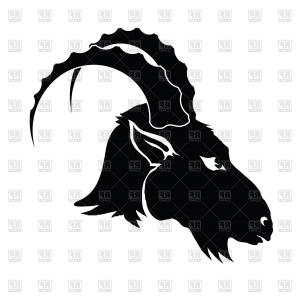 Goat Silhouette Vector at Vectorified.com | Collection of Goat