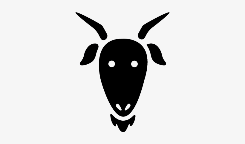 820x481 Head Of Goat Vector