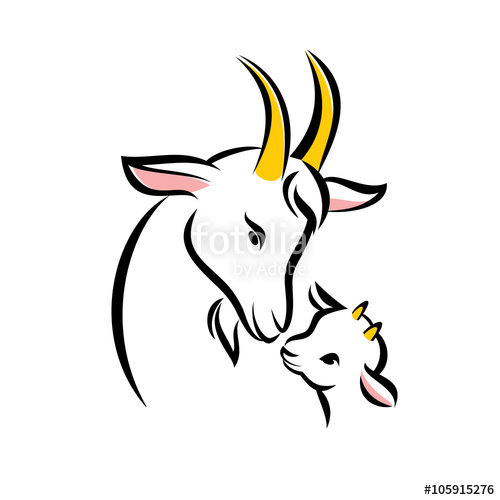 500x500 Goat Vector Symbol Stock Image And Royalty Free Vector