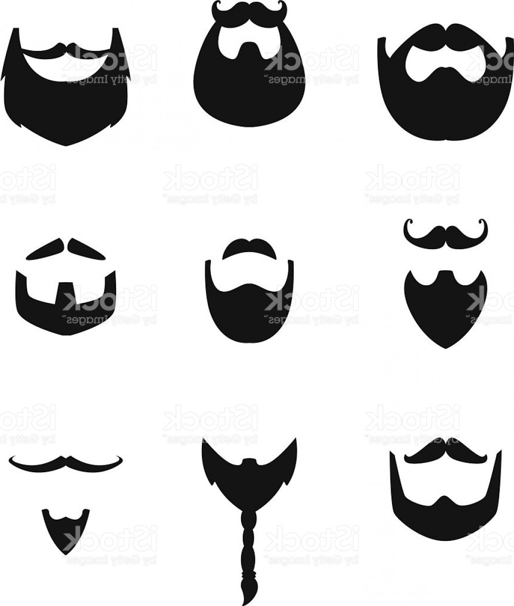 1041x1228 Set Of Beard Silhouettes Gm Geekchicpro