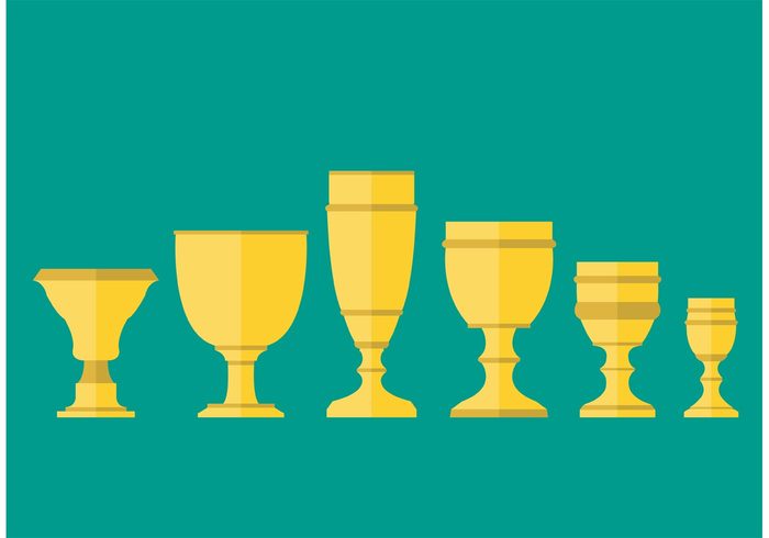 700x490 Medieval Goblet Vector Set Free Vectors Ui Download