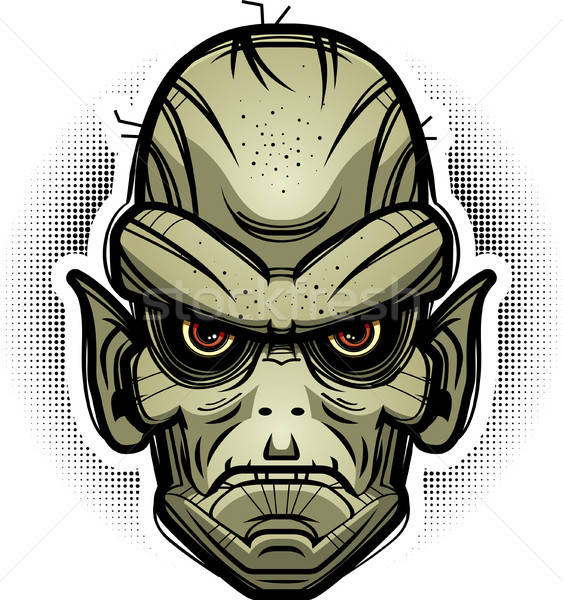 563x600 Evil Goblin Illustration Vector Illustration Cory Thoman