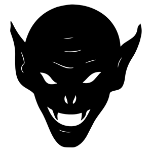 300x300 Goblin Head Silhouette Clipart, Cliparts Of Goblin Head Silhouette