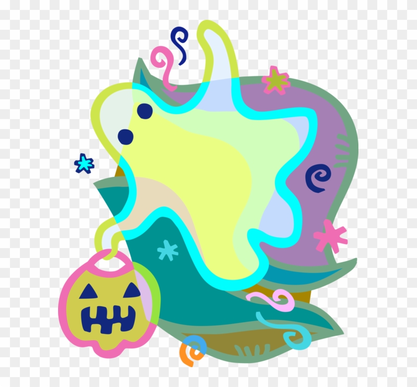 840x780 Vector Illustration Of Halloween Goblin Ghost Phantom