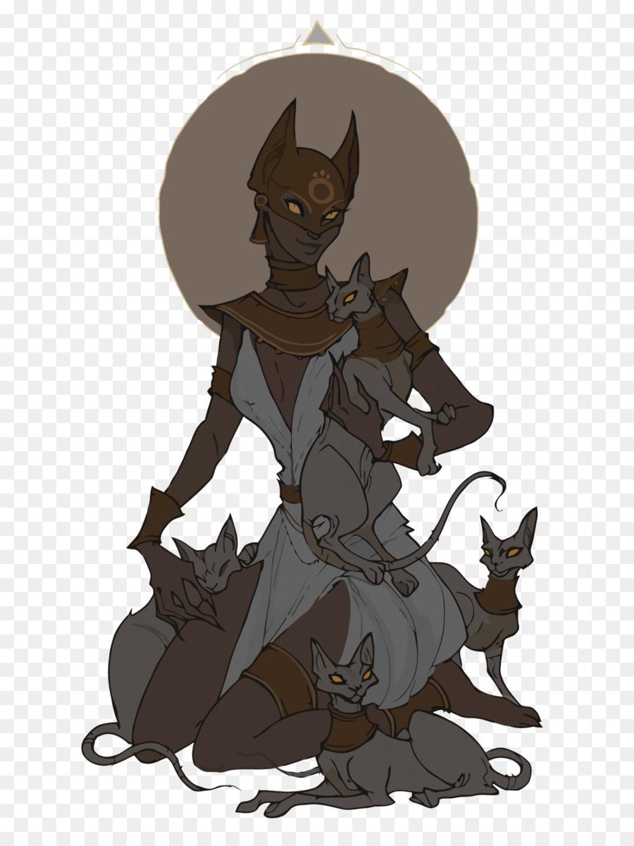 900x1200 Best Free Kiss Ancient Egyptian Deities Bastet Art Goddess Vector