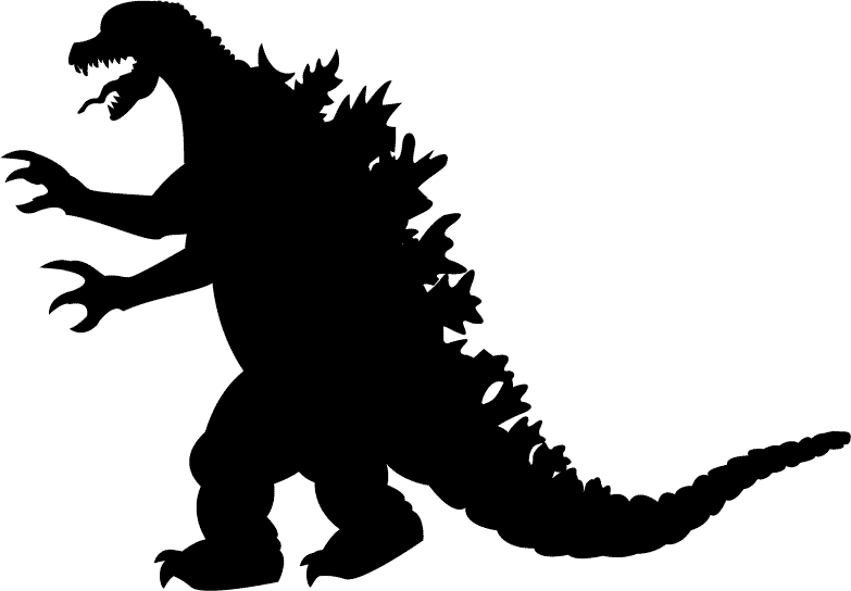 783x544 Godzilla Clipart Group With Items