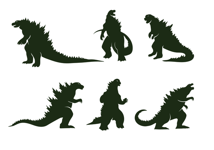700x490 Free Godzilla Vector