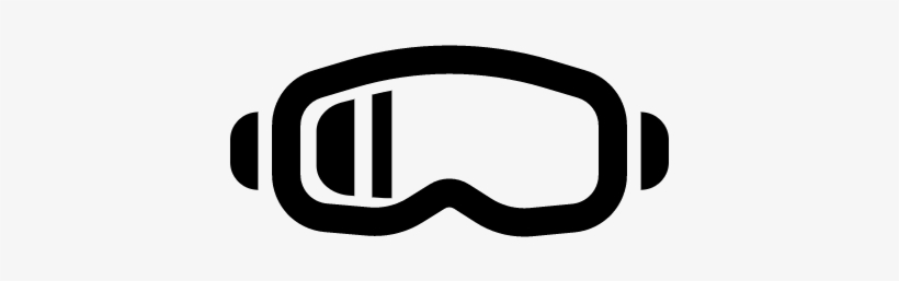 820x257 Ski Goggles Vector