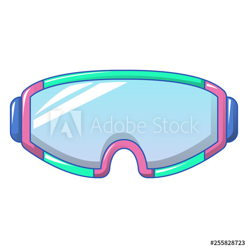 500x500 Ski Goggles Icon Cartoon Of Ski Goggles Vector Icon For Web