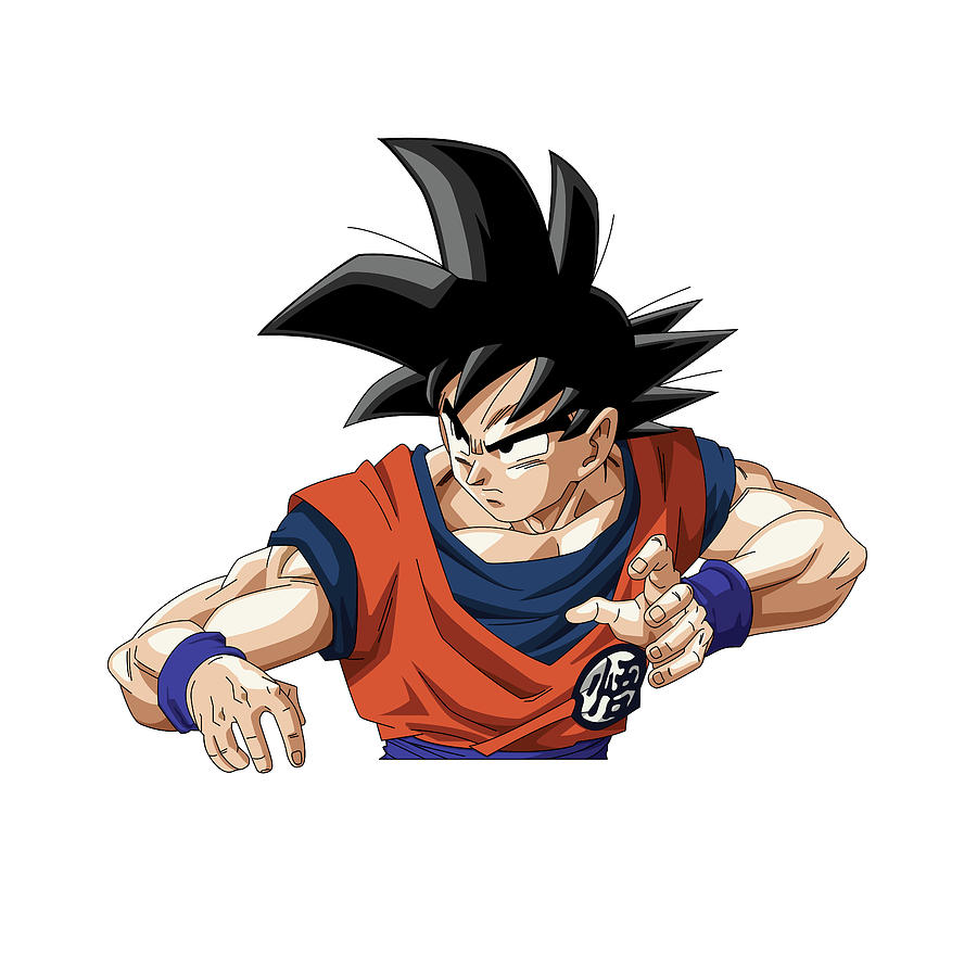 900x900 Vector Goku Digital Art