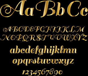 Glossy Golden Alphabet And Numbers Vector Free 310x269 Glossy Golden Alphabet And Numbers Vector Free