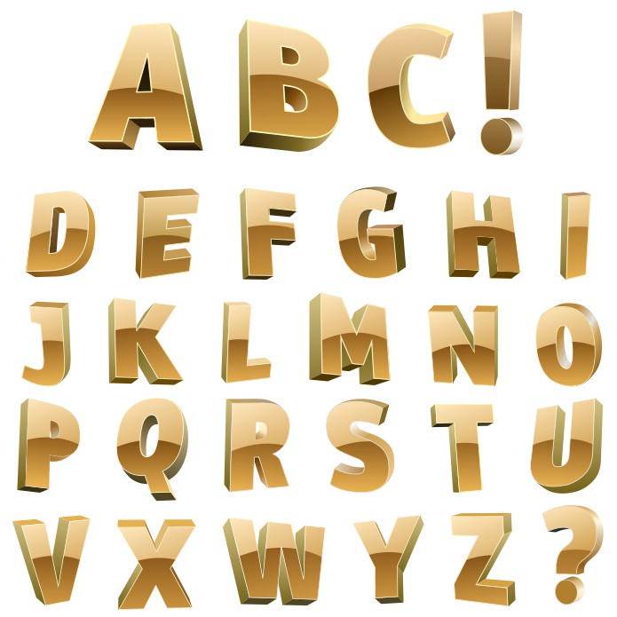 Gold Alphabet English Gold Letters Vector Clipart Download Free 695x695 Gold Alphabet English Gold Letters Vector Clipart Download Free