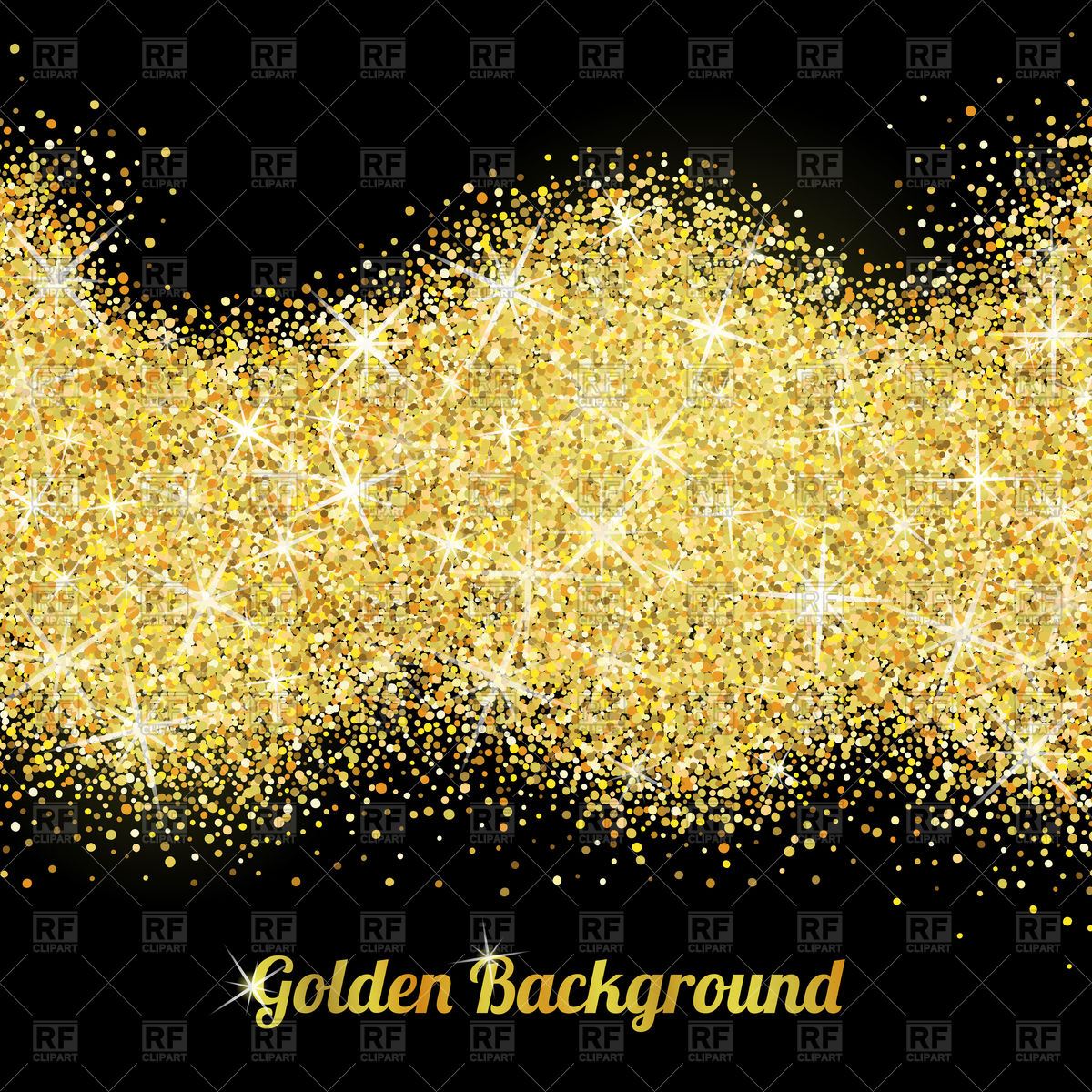 1200x1200 Gold Glitter Texture Background Vector Image Of Backgrounds