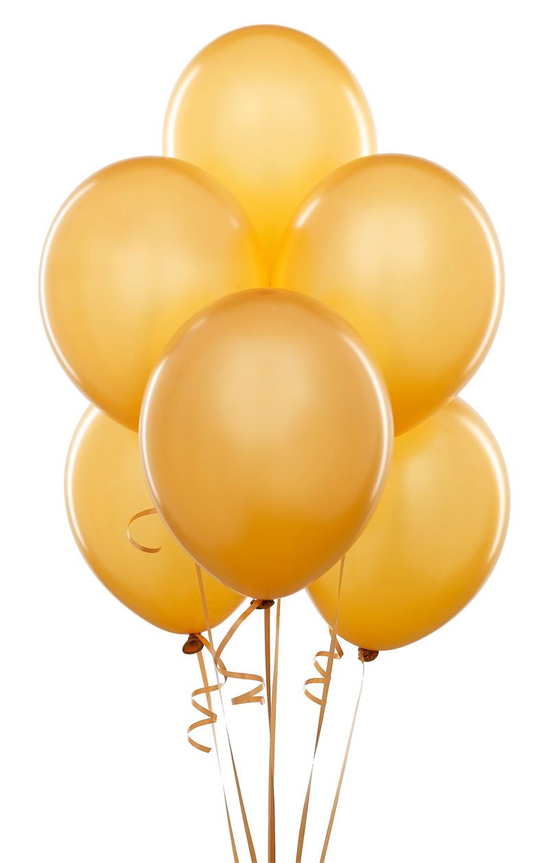 800x1257 Gold Balloons Vector